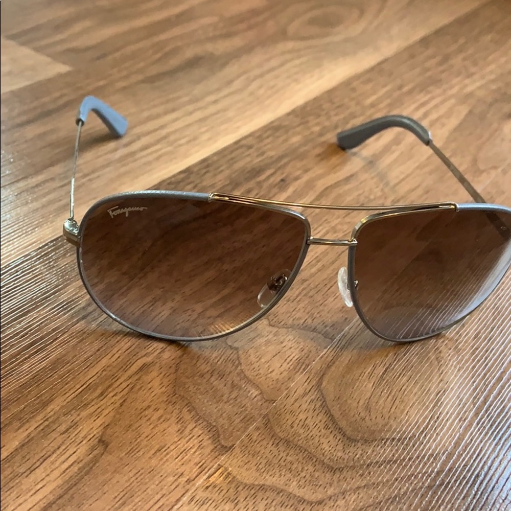 never used Ferragamo sunglasses